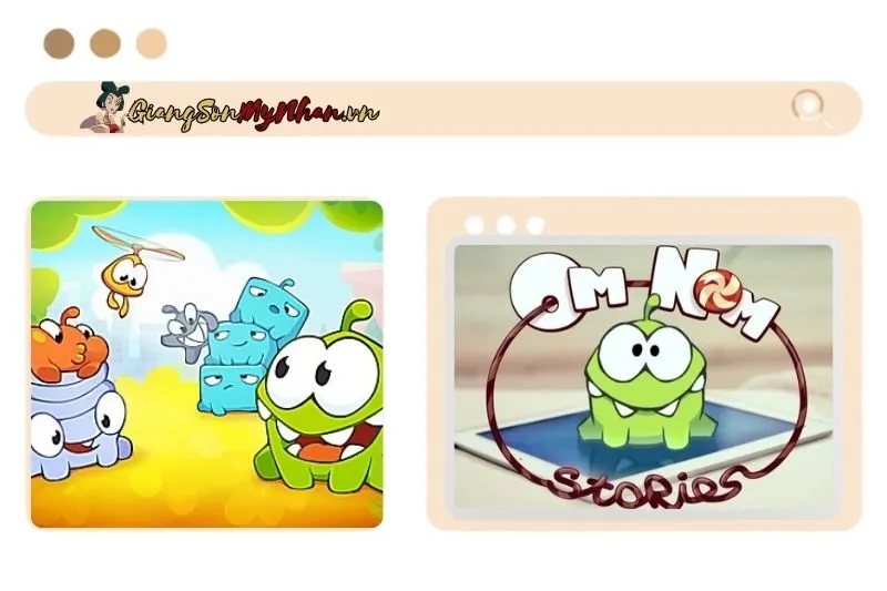 Khám phá nhân vật Om Nom và câu chuyện trong Cut the Rope