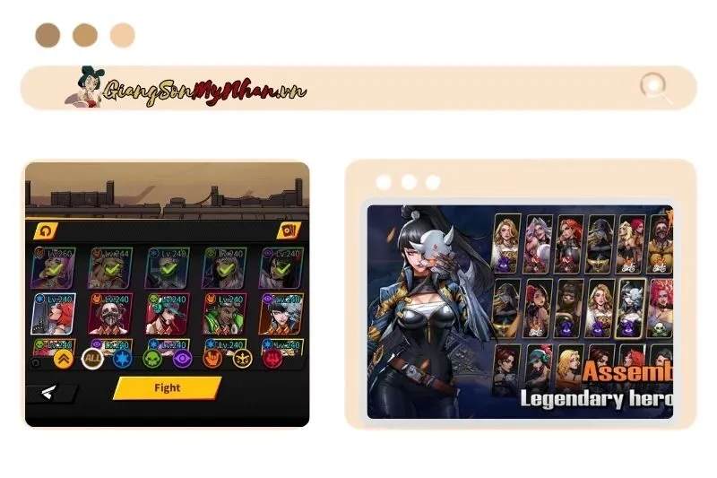 Danh Sách Nhân Vật Và Phe Phái Trong Prison Angels