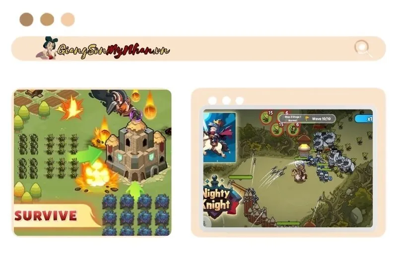 Hướng dẫn chơi Nighty Knight: Frontier War TD cho người mới