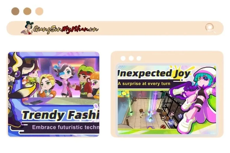 Nhân vật và hệ thống nâng cấp trong Sweech RUN