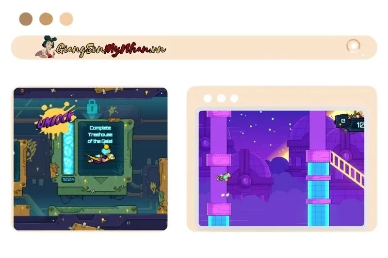 So sánh Beam On: A Star Forest với Flappy Bird và Jetpack Joyride