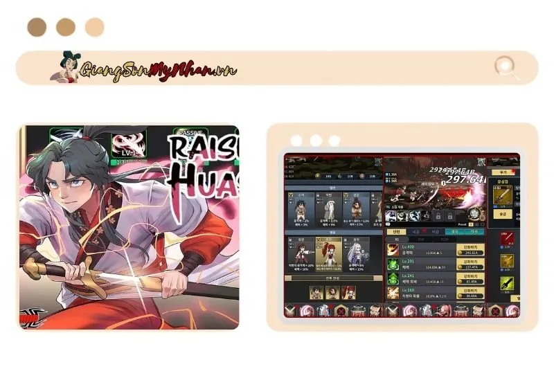 So sánh Huashan Raise với các game nhập vai nhàn rỗi khác