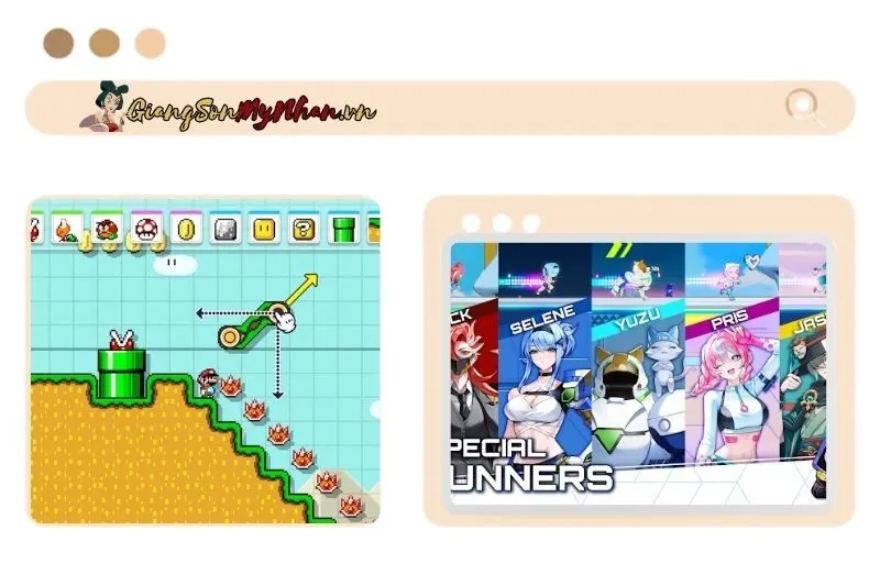 So sánh Neon Runners: Craft & Dash với các game cùng thể loại