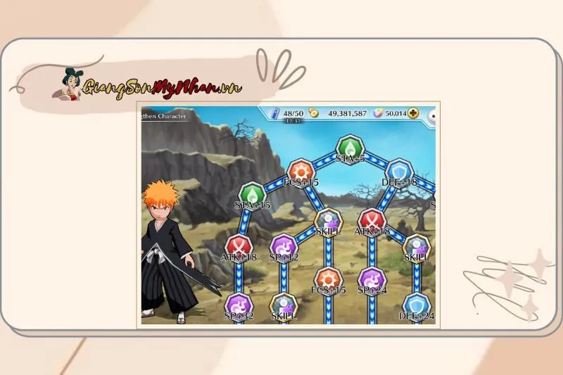 Hệ thống nâng cấp kỹ năng và tăng cường sức mạnh