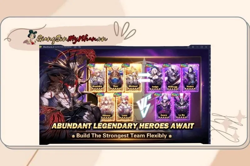 Hệ thống tướng và tộc nhân vật trong Reincarnation M Sorcery Fight