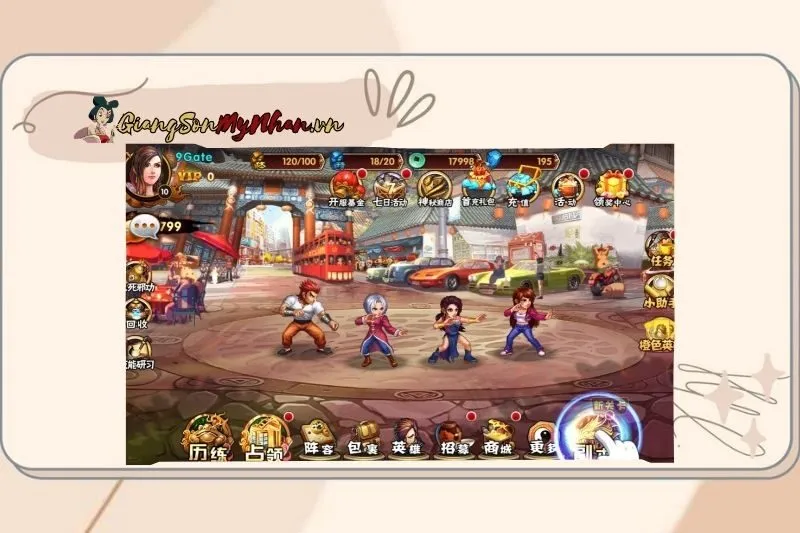 Nhân vật nổi bật và vai trò trong game Long Hổ Môn