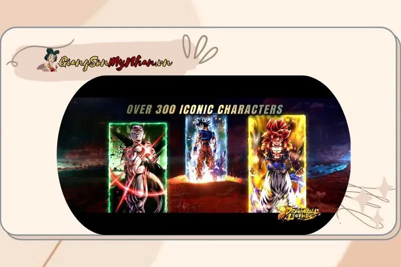 Phân tích hệ thống nhân vật trong game Dragon Ball Legends